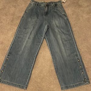 Volcom wide leg jeans 28x27